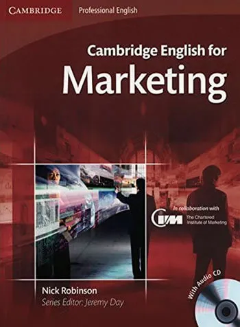 Cambridge English for Marketing Nick Robinson 2023.jpg - ᐉ Английский для маркетологов. Курсы делового английского для маркетинга